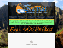 Tablet Screenshot of captainnapali.com